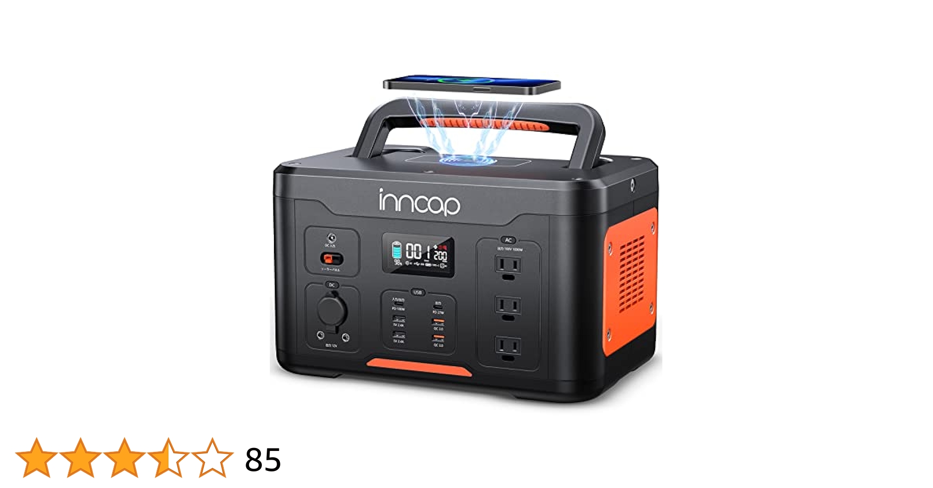 ポータブル電源 大容量 1166Wh /324000mAh キャンプ ポータブル電源 大容量 1166Wh /324000mAh キャンプ