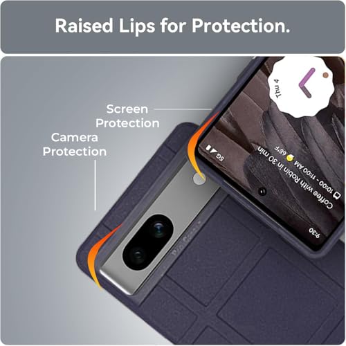 Image of amazon basics Basic Case for Google Pixel 7a 5G (Thermoplastic Polyurethane Blue)