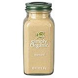 Simply Organic Ground Mustard Seed, Certified Organic | 3.07 oz | Sinapis alba L.