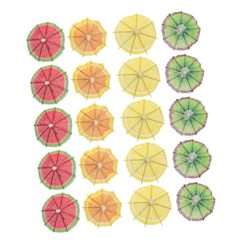 TIDTALEO 40Piezas Cóctel Decorativos para Bebidas y Postres Selecciones para Fiestas y Celebraciones