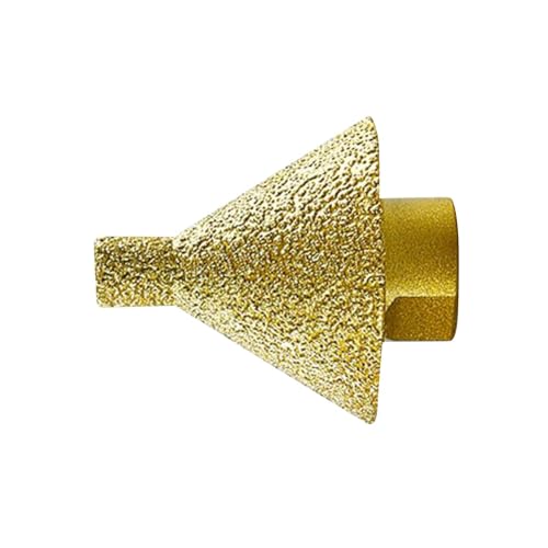 ＡＷＨＡＯ Broca de biselado de diamante, broca cónica de diamante para baldosas, broca de biselado avellanado para agrandar orificios y recortar para granito, 38MM