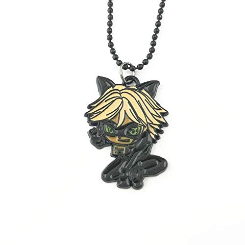 Miraculous Ladybug Cat Noir Necklace