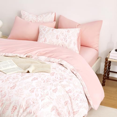 Wake In Cloud - Floral Duvet Cover Set, Botanical Vintage Flower ...