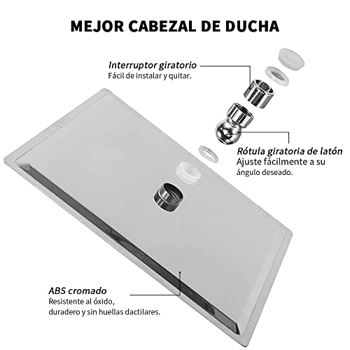 Opiniones de Regadera cuadrada Top 10. 3 Imagen adicional