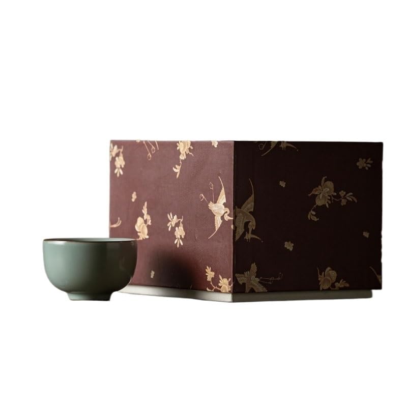 Filiżanki do Matchy Kung Fu Master Cup Kubek do herbaty Ceramiczny kubek do herbaty Pu'er Celadon Przenośny podróżny kubek do herbaty z pękniętym lodem Zestaw do herbaty z zaparzaczem