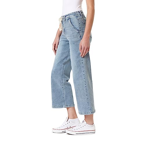 Angels Forever Young Women's Forever Trouser Straight Ankle High-Rise Jeans (Standard and Plus)3