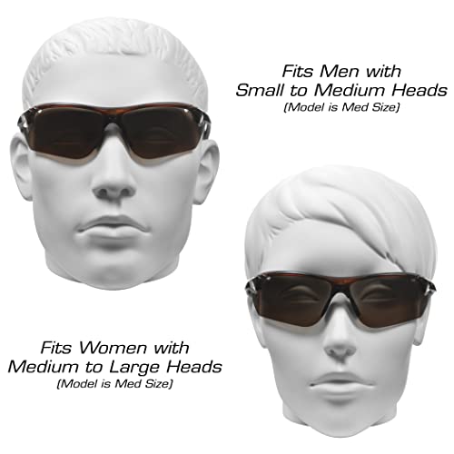 proSPORT Polarized Sport Sunglass Adjustable Nose Piece Fishing Cycling Golf3