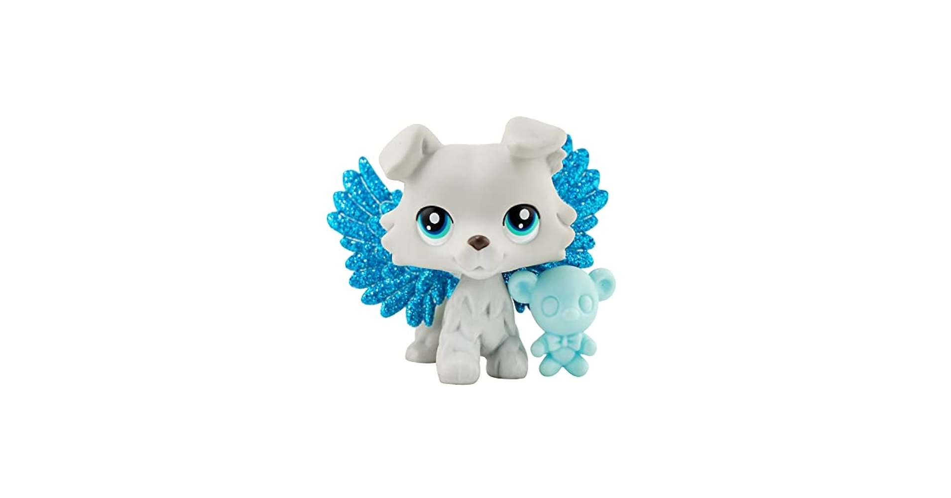 MｏDERN TｏYS製　SＩLVER PET Littlest Pet Shop Chihuahua #836, Authentic Pet Figurine