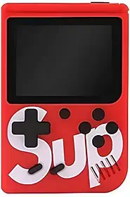 Mini Game Portátil Retrô 400 Jogos Sup Game Box Plus – Console com Tela LCD, Bateria Recarregável, Conexão TV AV, Jogos Clássicos Anos 80/90