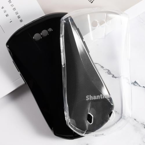 Unihertz Titan Pocket TPU Handyhülle Stoßfeste Weiche Schutzhülle mit Präzisen Aussparungen und Kratzfestem, Schlankem D