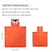 MICHLEY Hooded Baby Towel Unisex Beach Bath Poncho, Soft Cotton Animal Kids Bathrobe for 2-6 Years, 27.5