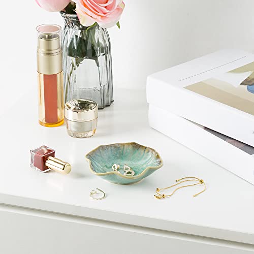 Image of BEUNAIZER Jewelry Dish Tray, Ring Dish, Ceramic Trinket Tray, Key Bowl
