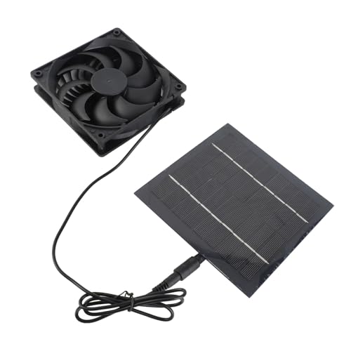 Kit de ventilador solar CHICIRIS de 5W resistente IP65 para refugios 4