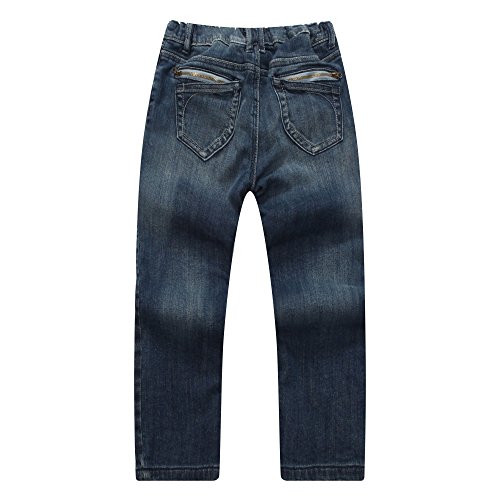 Richie House Little Girls' Denim Pants2