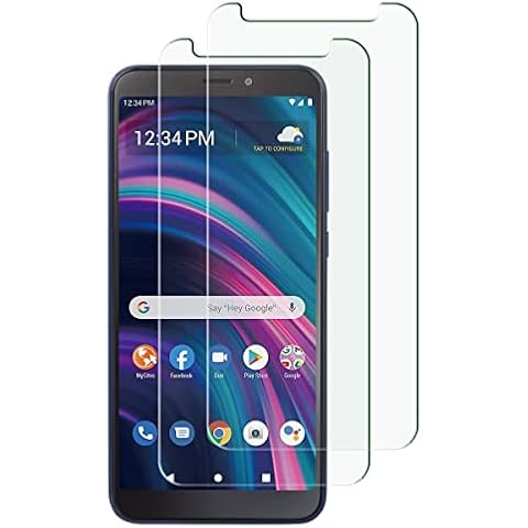 Tonvizern Tempered Glass Screen Protector for BLU View 3 Cover