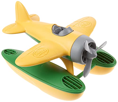 Hydravion jaune Green Toys CB4 pour le bain et la plage