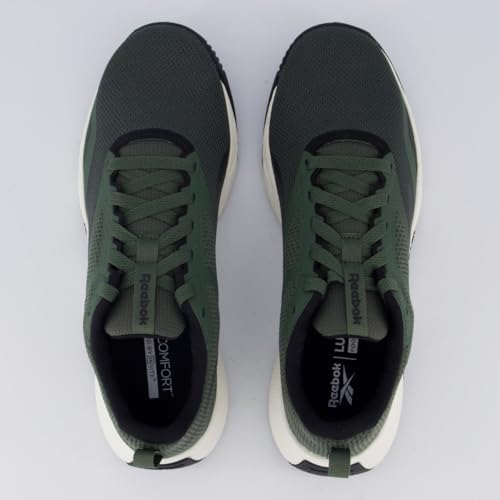 Reebok Reebok Men's Nfx Trainer Sneaker, Grit Green Black Chalk, 46 EU