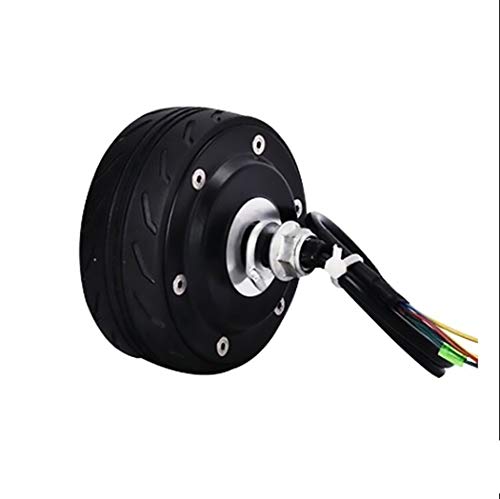 4" Single Shaft Electric hub Motor, Electric Scooter kit,Double Shaft brushless Wheel Motor,e-Scooter Motor kit (24V 150W Single axis Motor)