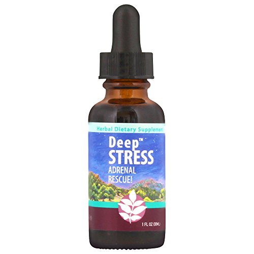 Wishgarden Herbs - Deep Stress, Organic Herbal Stress Relief, Combination Of Ten Soothing Herbs Support Normalized Mood And Energy (1 Ounce Dropper) #TOP15