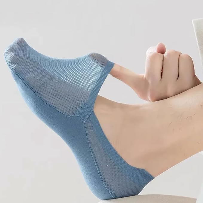 Repertoire Socks,Ultra Thin Liner Socks Non Slip Combed Cotton No Show for Women Men,Cooling Sock for Hot Feet 7