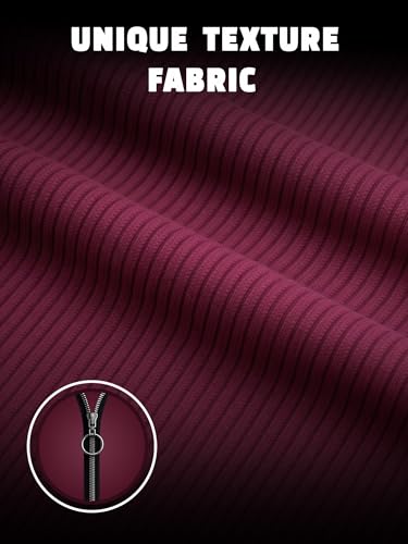 Image of fanideaz Premium Brand Zipper T Shirts for Men Elegant Collar Styles Trendy Polo Fashion Range for Casual Wear Party Textured Fabric Comfortable Fit Stylish Modern Outfit