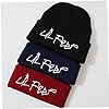 Ayrsjcl Embroidery Beanie Hat Cool Cotton Beanie Slouch Personalized with Hip-hop Winter Warm Hat #5