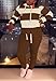 TOPONSKY Sweatsuits 2 Piece Set Jogging Suits Fashion Hoodie Brown Beige,2XL