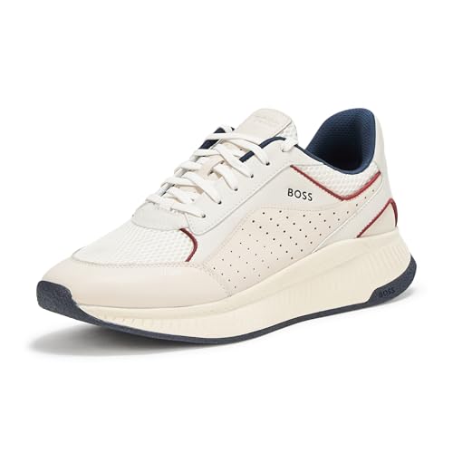 Image of BOSS Men's Modern Knit Structure Running Sneaker