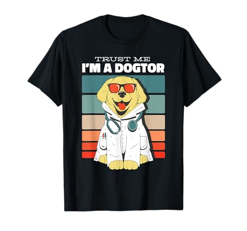 Trust Me I'm A Dogtor Tshirt for a Veterinarian | Dog Doctor T-Shirt