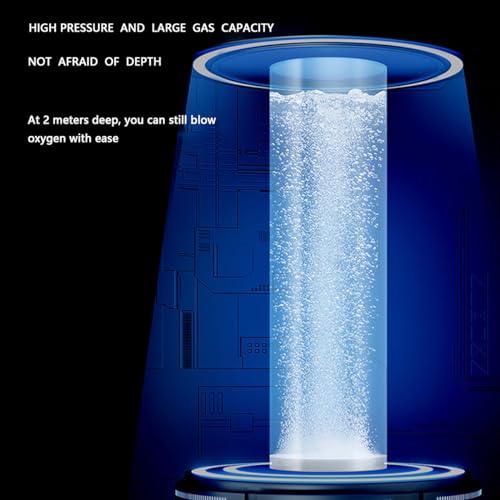 Image of Commercial Air Pump 1250 GPH 8 Outlet 46W 70L /min for Aquarium and Hydroponic Systems