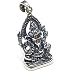 Produktbild Anhänger Silber, Motivanhänger Ganesha, aus 925% Sterling Silber gearbeitet, Geschenk, Schmuck, Freundschaft, Glücksbringer, Unisex