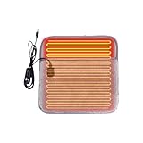 Heizkissen für Füße, 5 Heizstufen, verstellbar und waschbar, elektrischer Fußwärmer für Bett, für Mutter, Großmutter, Erwachsene, Jugendliche, ältere Menschen, Bett, Sofa, Schlafsaal