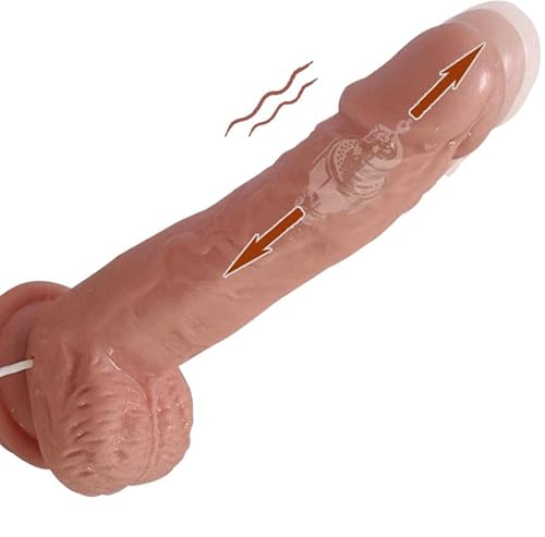 Thrusting Dildo Sex Toys Dildos - Adult Sex Toy Realistic Vibrator Dildo For Clitoral G-Spot Anal Stimulation, 8 Inch Dildo Vibrators For Women For Couples Pleasure With Thrusting & Vibrating Modes 1 #TOP3