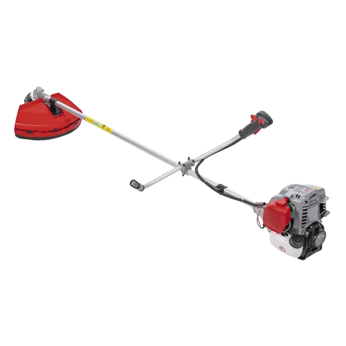 Desbrozadora Térmica 4 Tiempos 0,9 KW 35,8 CC Ancho de Corte 43 cm, Silencioso y Económico, Corte de Hierba Alta y Browser, Motor 4T sin Mezcla, Jardín Terreno Exigeant