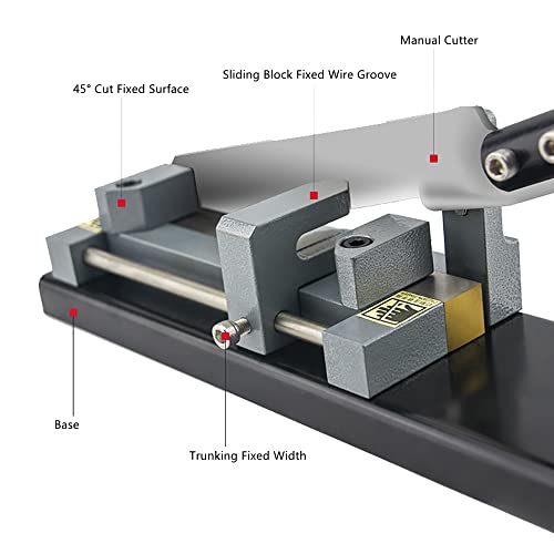 Manual Pvc Wiring Duct Cutter, Electrician Special Cutting Device Pe Plastic Pipe Hose Scissor Pvc Trunking Cutter #TOP2