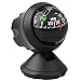 SANON Boussole de Voiture Inclinomètre Guide de Voiture Angle de Balle Inclinaison Niveau Mètre Outil de Recherche Équilibreur Mesure Équipement pour Véhicule de Voiture Mer Marine