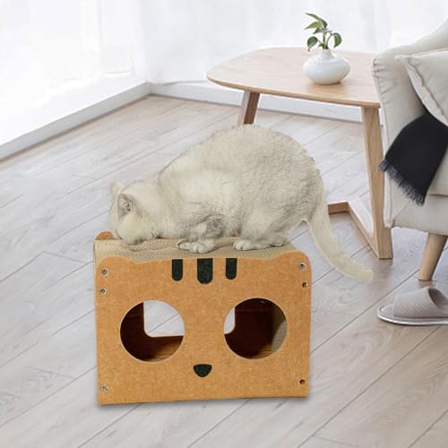 IEUDNS Gato coçar almofada gato coçar cama móveis proteção resistente caixa de risco scratcher papel