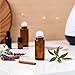 2Pcs 50ml Brown Glass Essential Oil Roller Bottles,Perfume Roller,Refillable Roll on Bottles Container Empty Deodorant Rollerball Beauty Personal Care Tools for Fragrance Cosmetics