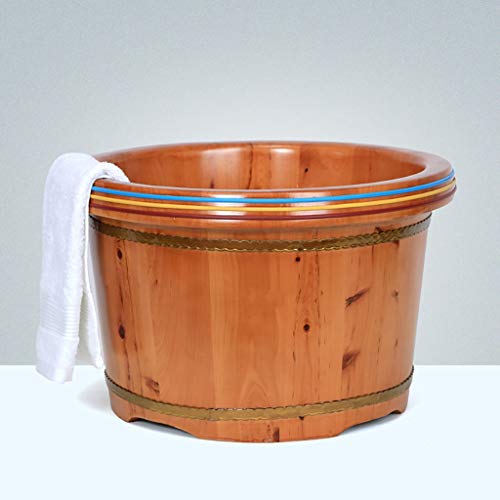 Masajeador de pies Katzowen, barril spa para pies, bañera para pedicura, cuenca para masaje de pies, para uso doméstico y hotelero, 41 x 26 x 31 cm miniatura 4