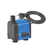 JAJALE 105 GPH Submersible Water Pump Ultra Quiet for Pond,Aquarium,Fish Tank,Fountain,Hydroponics