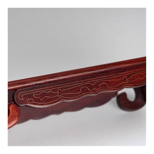 Pedestal rectangular de madera y alambre para servicio de té en jarrón S 6
