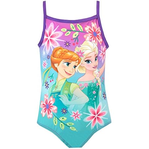 Disney Frozen Anna and Elsa Swimming Costume Cover