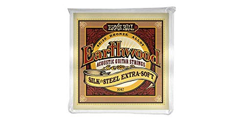 ERNIEBALL (アーニーボール) アコースティックギター弦 Earthwood Silk&Steel EXTRA SOFT