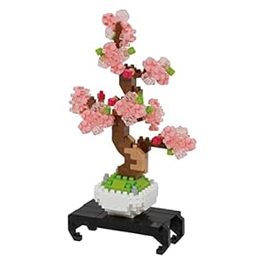 nanoblock -NBH-225 Bonsai Sakura Merhcolour
