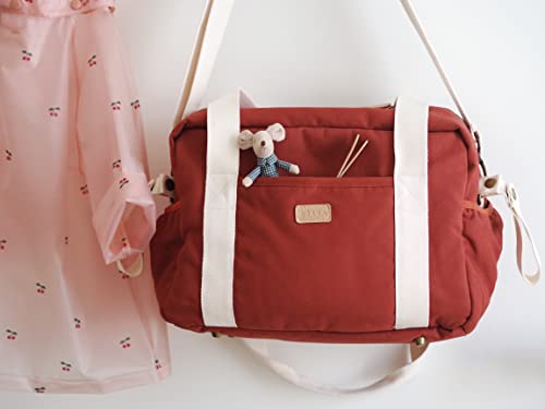 Bolso de pañales BÉABA Paris elegante diseño hidrófugo con múltiples compartimentos 5
