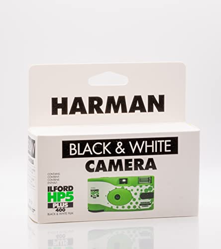 IIford HP5 Plus Black & White Single-Use Camera 135 35mm 24+3 Exposures