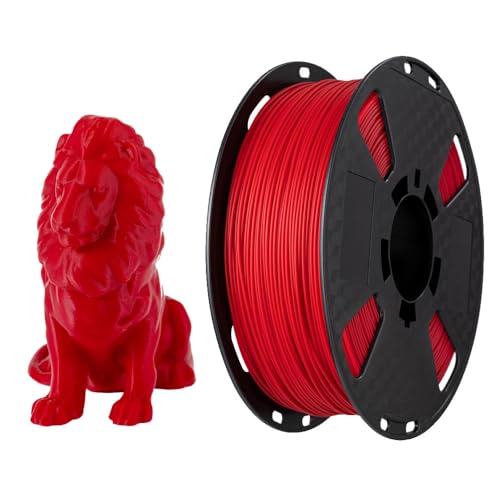 Image of CC3D Max PLA Filament Cherry Red 1.75mm 1KG 3D Printer Filament FDM 3D Printing Material PLA Pro Plus Dark Red