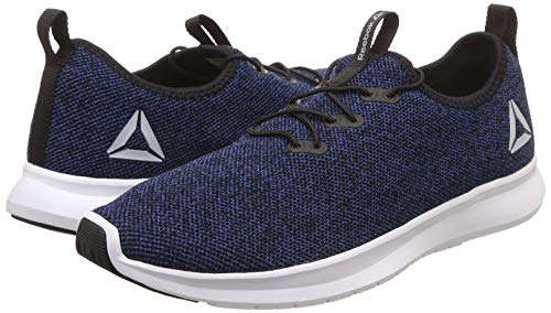 Image of Reebok Men Piston Indigo /Skull Grey Running Shoes-7 UK /India (40.5 EU)(8 US) (CN8231)