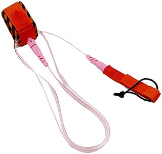 ISAFIX Surfboard Leash 7MM Surfboard Elastic SUP Leash Four Size Leg Rope Durable Surfboard Leash With Adjustable Thigh Ankle Cuff for All Water Sport Surfboard