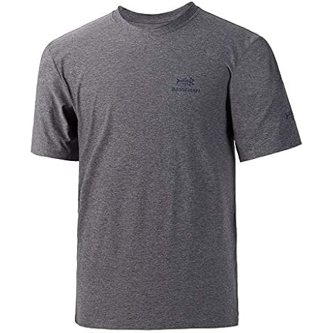 BASSDASH Men’s UPF 50+ Sun Protection Fishing Shirt Short Sleeve UV T-Shirt Cover